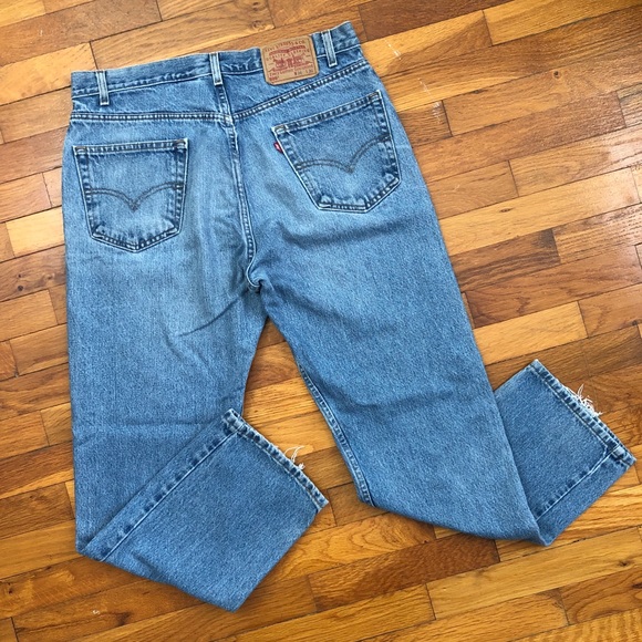 Vtg 9s Levis 505 Medium Wash Jeans Mens 